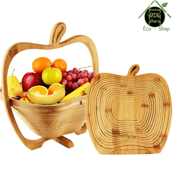 Bioboo™ Corbeille à fruits en bambou - BambooHomeStore