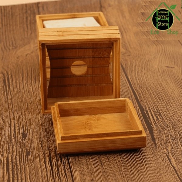Natural™ Porte-savon en bambou - BambooHomeStore