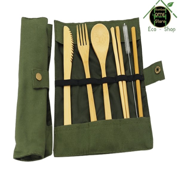 Take katorarīsetto™ Set de couverts en bambou - BambooHomeStore