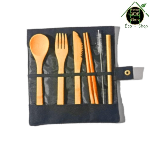 Take katorarīsetto™ Set de couverts en bambou - BambooHomeStore