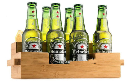 Bouteille en bambou pour sauce soja - Design élégant et hermétique