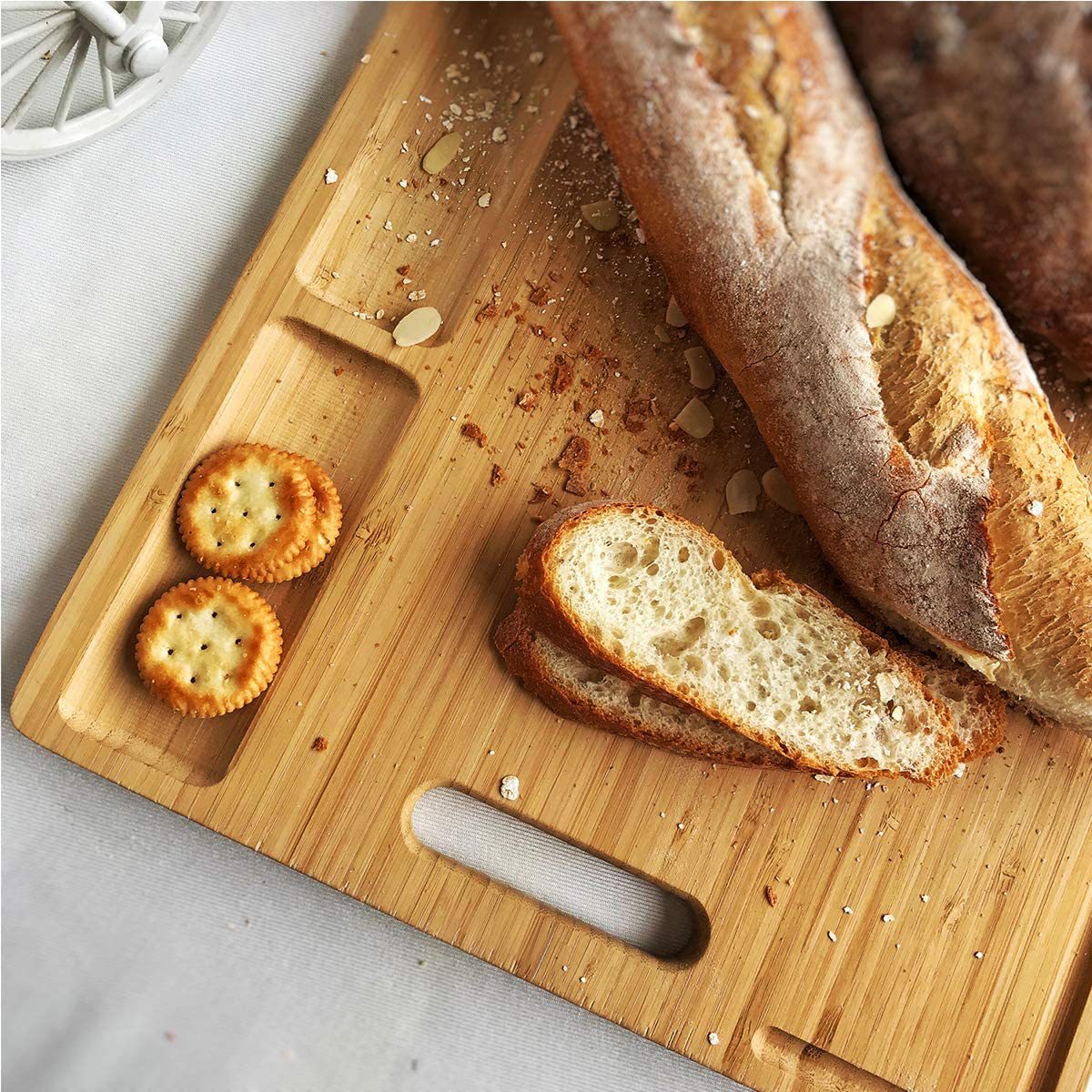 Planche à découper en bambou rectangulaire - écologique et durable