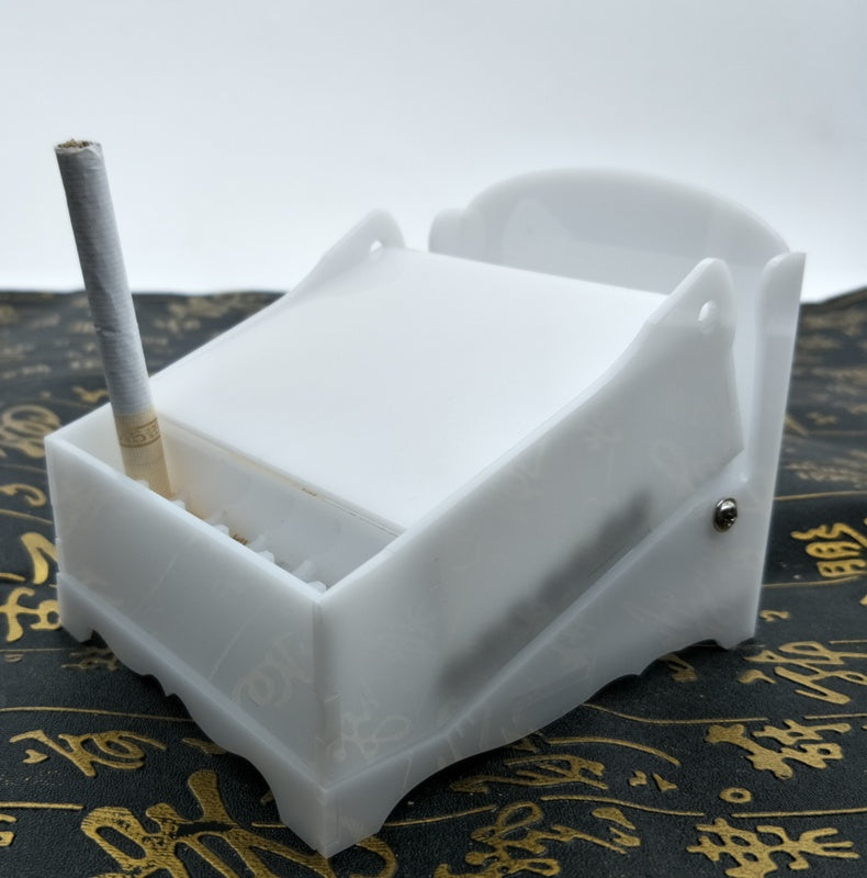 Boîte à cigarettes automatique en bambou - Design créatif et pratique