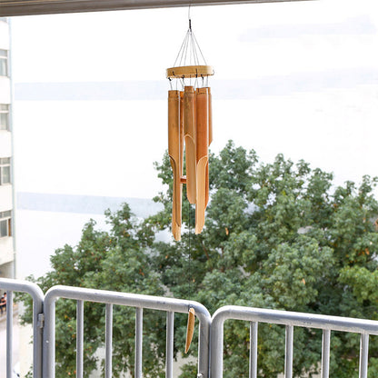 Carillons en bambou faits main - Accessoires créatifs et durables