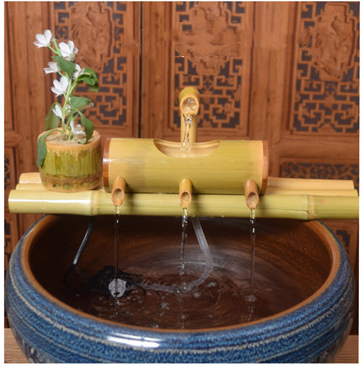 Fish Pond Landscaping Fountain Small Balcony Decoration Family Water Feature Pendulum